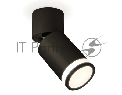 Светильник Ambrella Light XM6313084 SBK/BK/FR черный песок/черный/белый матовый MR16 GU5.3 (A2221, C6313, N6221)
