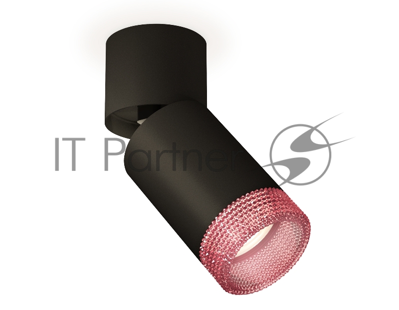 Светильник Ambrella Light XM6313062 SBK/BK/PI черный песок/черный/розовый MR16 GU5.3 (A2221, C6313, N6152)
