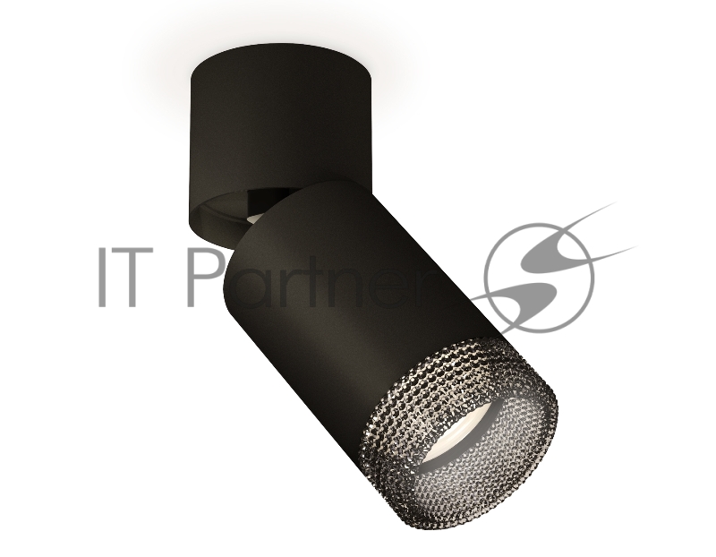 Светильник Ambrella Light XM6313061 SBK/BK/BK черный песок/черный/тонированный MR16 GU5.3 (A2221, C6313, N6151)