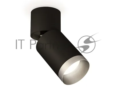 Светильник Ambrella Light XM6313043 SBK/BK/MCH черный песок/черный/хром матовый MR16 GU5.3 (A2221, C6313, N6133)
