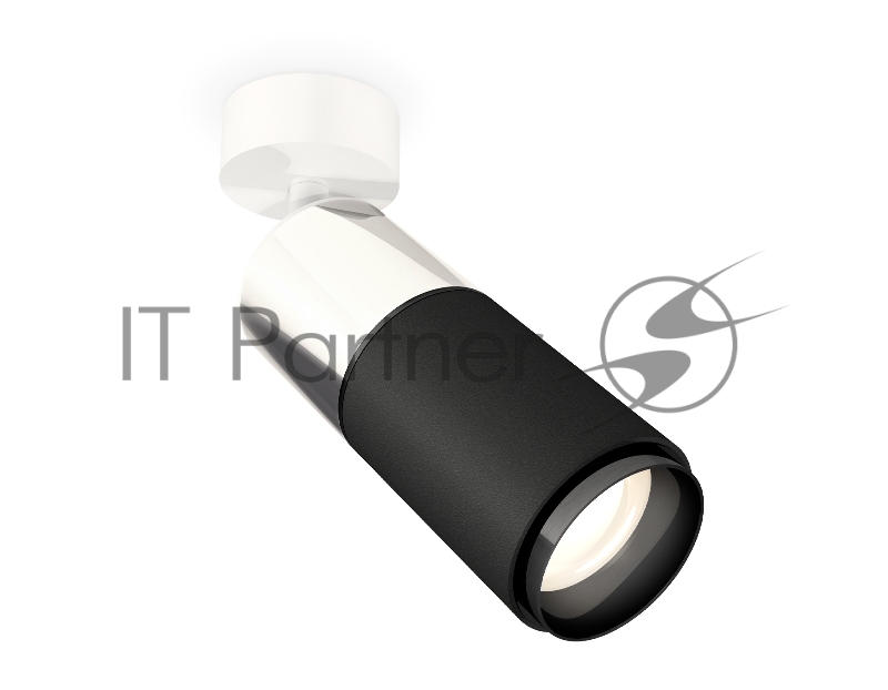 Светильник Ambrella Light XM6313017 SBK/PSL/PBK белый песок/серебро полированное/черный полированный MR16 GU5.3