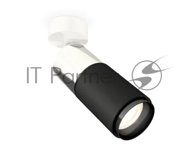 Светильник Ambrella Light XM6313017 SBK/PSL/PBK белый песок/серебро полированное/черный полированный MR16 GU5.3