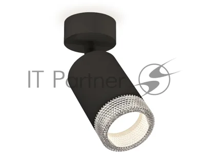 Светильник Ambrella Light XM6313001 SBK/CL черный песок/прозрачный MR16 GU5.3 (A2210, C6313, N6150)