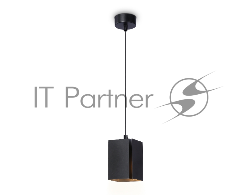 Светильник подвесной TN5125 BK черный E27 max 40W 80*80*1150