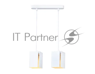 Светильник подвесной TN5131/2 WH белый E27/2 max 40W 260*80*1150