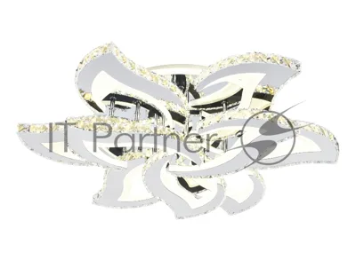 Управляемый светодиодный светильник Ambrella light FA1725/6+3 CH хром 180W 3000K/4200K/6400K 680*610*120 (ПДУ РАДИО 2.4G)