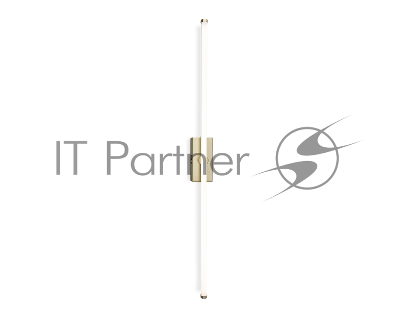 Настенный светодиодный светильник Ambrella light FL6124 GD золото 14W 3000K-6400K 610*45*80