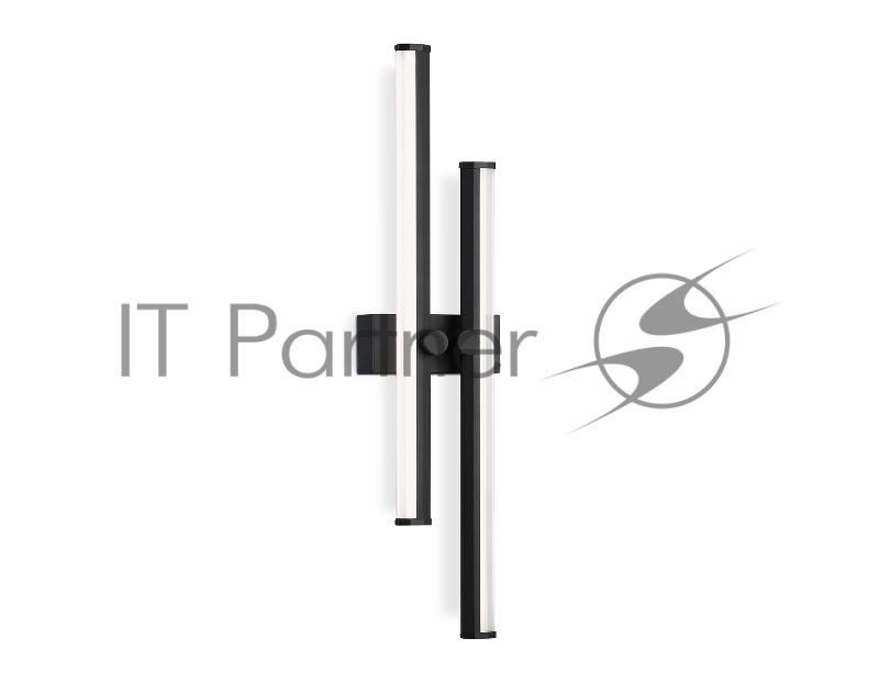 Настенный светодиодный светильник Ambrella light FL6152 BK черный 18W 3000K-6400K 510*120*65