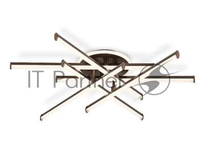 Потолочный светодиодный светильник Ambrella light FL6253 CF кофе 97W 3000K-6400K 805*760*170 (ПДУ ИК)