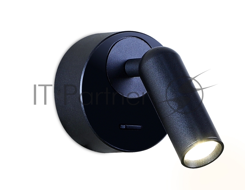 Настенный поворотный светодиодный светильник Ambrella light FW281 SBB синий космос/песок LED 4200K 3W 70*70*65