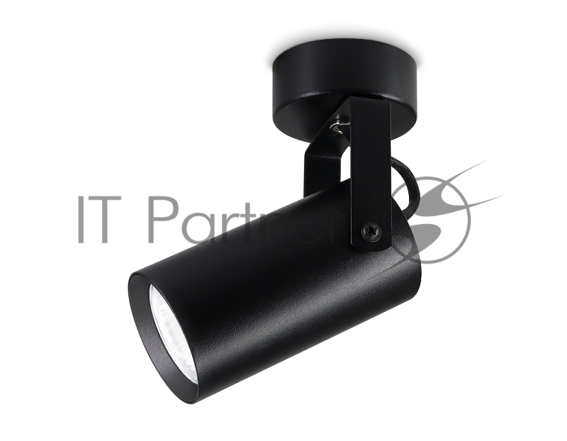 Накладной поворотный спот Ambrella light TA1303 BK черный GU10 max 12W 100*55*165