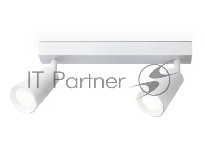 Накладной поворотный спот Ambrella light TA13145/2 WH белый GU10/2 max 12W 295*60*130