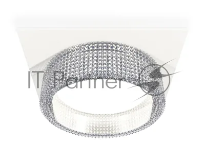 Комплект встраиваемого светильника Ambrella light XC8061030 SWH/CL белый песок/прозрачный GX53 (C8061, N8480)