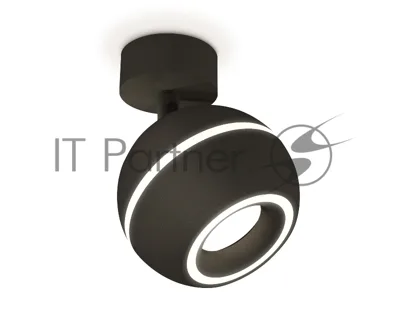 Комплект поворотного светильника Ambrella light XM1102015 SBK черный песок MR16 GU5.3 LED 3W 4200K (A2210, C1102, N7111)