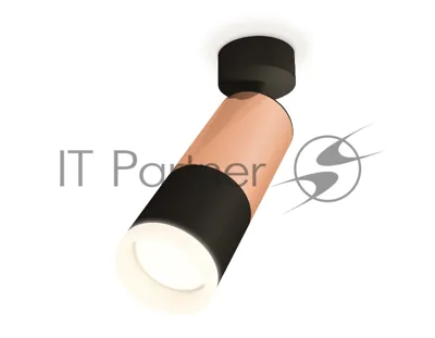 Комплект поворотного светильника Ambrella light XM6302003 SBK/PPG/FR черный песок/золото розовое полированное/белый матовый MR16 GU5.3 (A2210, C6326