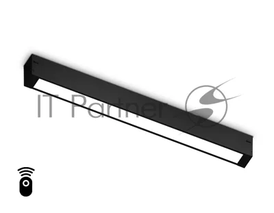Управляемый светодиодный светильник для шинопровода Magnetic Ambrella light GL1272 BK черный IP20 15W 3000K-6400K 220V 120° 342*25*42 (Без ПДУ)