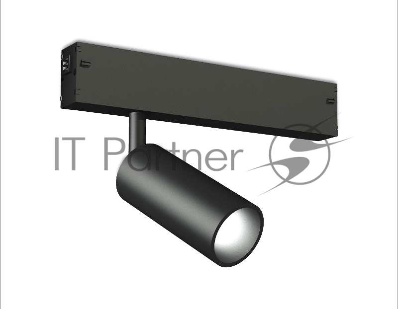Светильник светодиодный трековый для шинопровода Magnetic Ambrella light GL1610 BK черный IP20 7W 4200K 220V 36° D35*80 (Без ПДУ)
