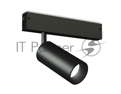 Светильник светодиодный трековый для шинопровода Magnetic Ambrella light GL1620 BK черный IP20 12W 4200K 220V 36° D45*100 (Без ПДУ)