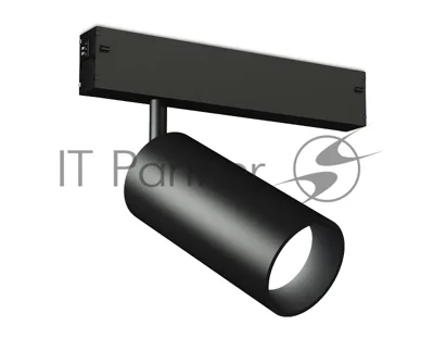 Светильник светодиодный трековый для шинопровода Magnetic Ambrella light GL1630 BK черный IP20 18W 4200K 220V 36° D55*120 (Без ПДУ)