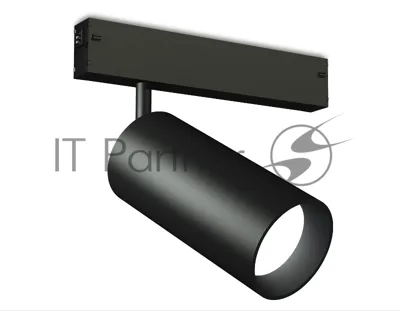 Светильник светодиодный трековый для шинопровода Magnetic Ambrella light GL1640 BK черный IP20 24W 4200K 220V 36° D65*140 (Без ПДУ)