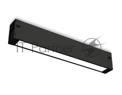 Светильник светодиодный трековый для шинопровода Magnetic Ambrella light GL1650 BK черный IP20 9W 4200K 220V 120° 232*25*42 (Без ПДУ)