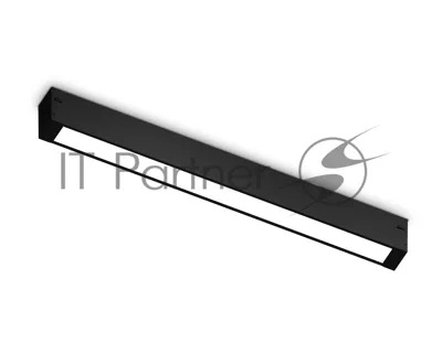 Светильник светодиодный трековый для шинопровода Magnetic Ambrella light GL1660 BK черный IP20 15W 4200K 220V 120° 342*25*42 (Без ПДУ)