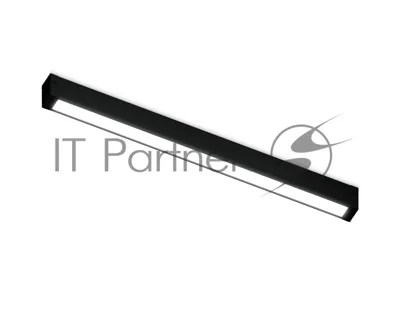 Светильник светодиодный трековый для шинопровода Magnetic Ambrella light GL1670 BK черный IP20 18W 4200K 220V 120° 452*25*42 (Без ПДУ)