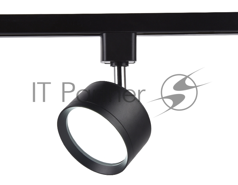 Трековый однофазный светильник Ambrella light GL5357 BK черный GX53 max 12W