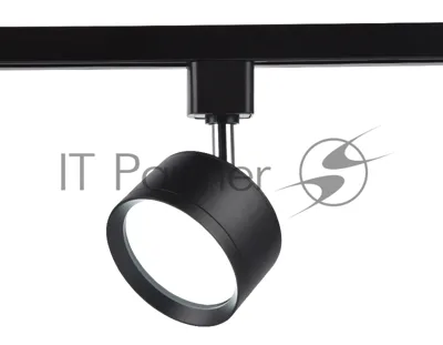 Трековый однофазный светильник Ambrella light GL5357 BK черный GX53 max 12W