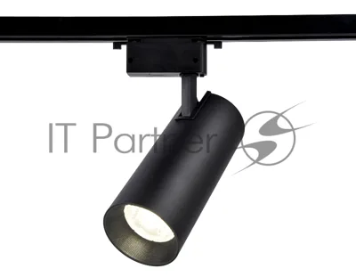 Трековый однофазный светодиодный светильник Ambrella light GL5859 BK черный LED 20W 4200K 24°
