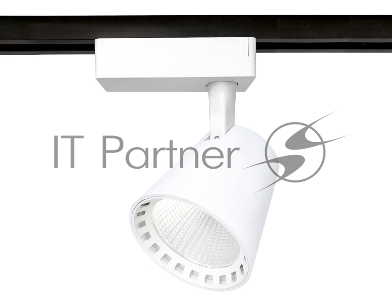 Трековый однофазный светодиодный светильник Ambrella light GL5974 WH белый LED 15W 4200K 24°