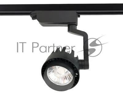Трековый однофазный светодиодный светильник Ambrella light GL6107 BK черный LED 10W 4200K 24°