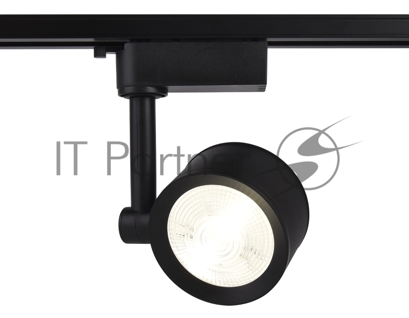 Трековый однофазный светодиодный светильник Ambrella light GL6392 BK черный LED 12W 4200K 24°