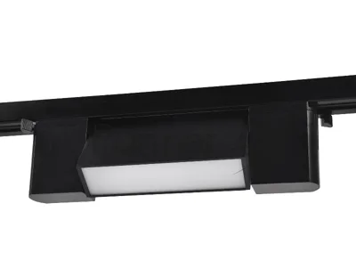 Трековый однофазный светодиодный светильник Ambrella light GL6660 BK черный LED 6W 4200K