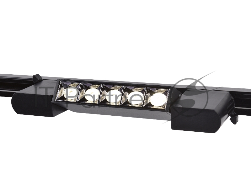 Трековый однофазный светодиодный светильник Ambrella light GL6688 BK черный LED 6W 4200K 24°