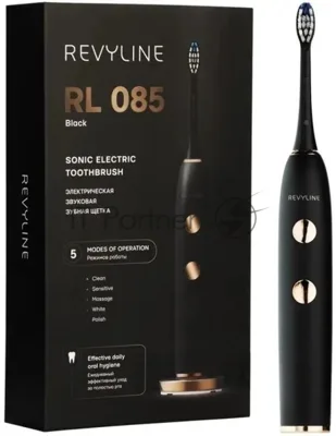 Электрическая зубная щетка Revyline RL 085, чёрная