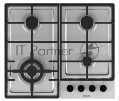 Газовая варочная поверхность Haier HHQ-M64CAQX, 4 конфорки, нержавеющая сталь, 8500 Вт