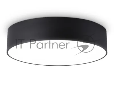 Потолочный светодиодный светильник Ambrella light FV5526 BK черный LED 35W 4200K D300*58 (Без ПДУ)