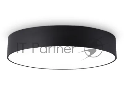 Потолочный светодиодный светильник Ambrella light FV5534 BK черный LED 60W 4200K D500*58 (Без ПДУ)