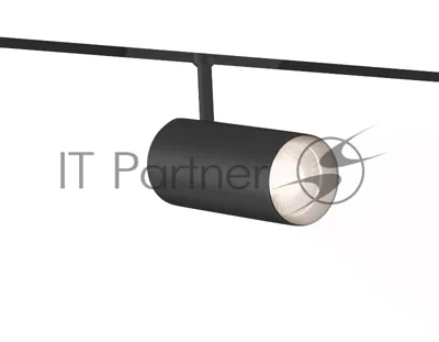 Трековый акцентный светильник Ambrella light GL4425 BK черный IP20 15W 3CCT 3000-6000K SMART 48V 24° D55x120