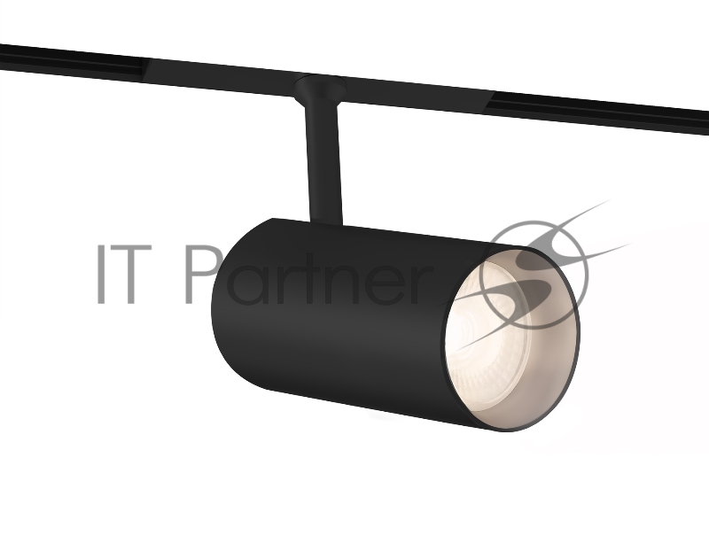 Трековый акцентный светильник Ambrella light GL4435 BK черный IP20 20W 3CCT 3000-6000K SMART 48V 24° D65x140
