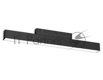 Трековый линейный светильник Ambrella light GL4455 BK черный IP20 10W 3CCT 3000-6000K SMART 48V 120° 304x22x45