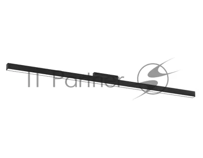 Трековый линейный светильник Ambrella light GL4475 BK черный IP20 30W 3CCT 3000-6000K SMART 48V 120° 904x22x45