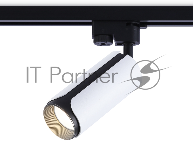 Трековый однофазный светильник Ambrella light GL5154 WH/BK белый/черный GU10 D58x130