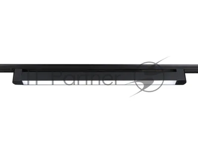 Трековый однофазный светильник Ambrella light GL6745 BK черный IP20 40W 4200K 590*35*57