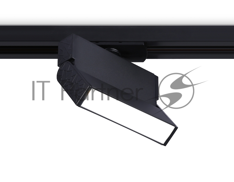 Трековый однофазный светодиодный светильник Ambrella light GL6803 BK черный LED 6W 4200K 115*22*87