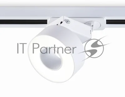 Трековый однофазный светодиодный светильник Ambrella light GL6861 WH белый LED 10W 4200K D75*80