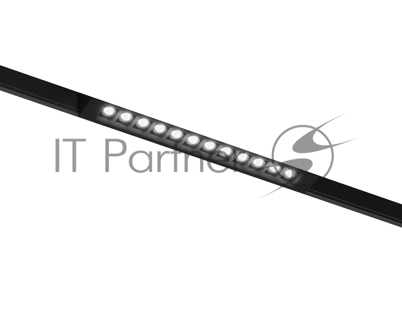 Трековый линейный светильник Ambrella light GL8075 BK черный IP20 9W 3000-6000K 220V 24° 220x25x41