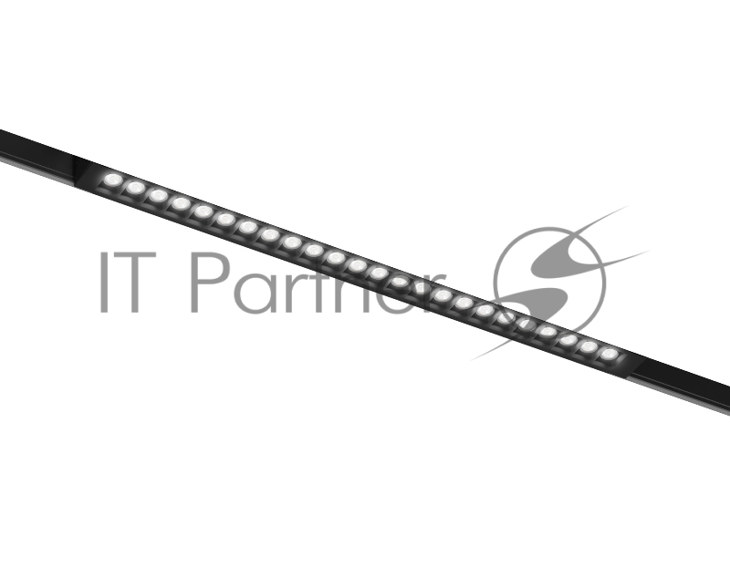 Трековый линейный светильник Ambrella light GL8085 BK черный IP20 18W 3000-6000K 220V 24° 410x25x41
