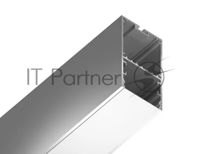 Алюминиевый профиль Ambrella light GP3000AL серебро 2000*35*67